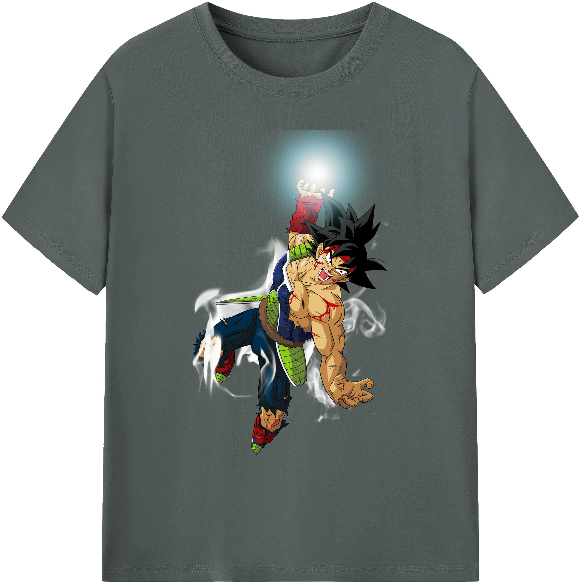 （画像用） ドラゴンボール バーダック DRAGON BALL Burdock 綿100％ メンズ半袖Tシャツ｜肌触りやわらか＆通気性
